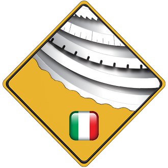 Discos italianos com afiação especial